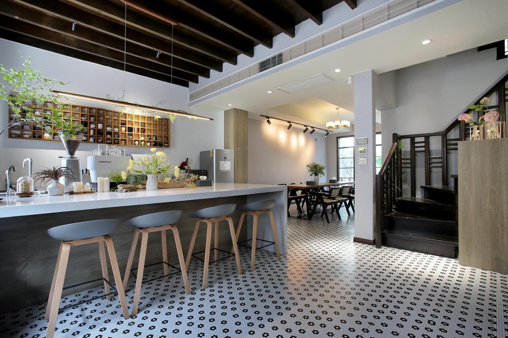 Shanghai Downtown Hills Boutique Guesthouse - Near Metro Line 7, Exit 3, Changping Road Buitenkant foto