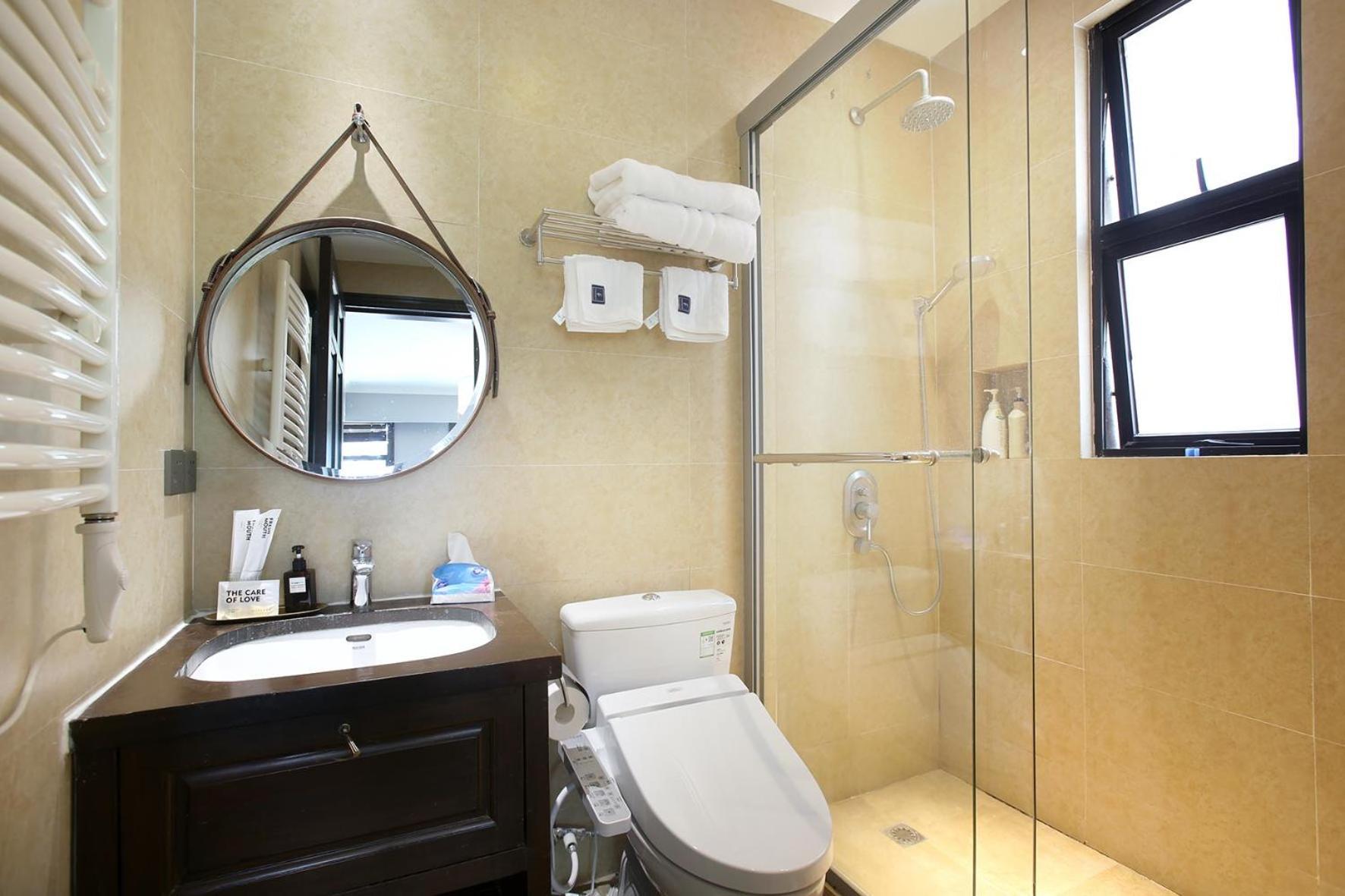 Shanghai Downtown Hills Boutique Guesthouse - Near Metro Line 7, Exit 3, Changping Road Kamer foto