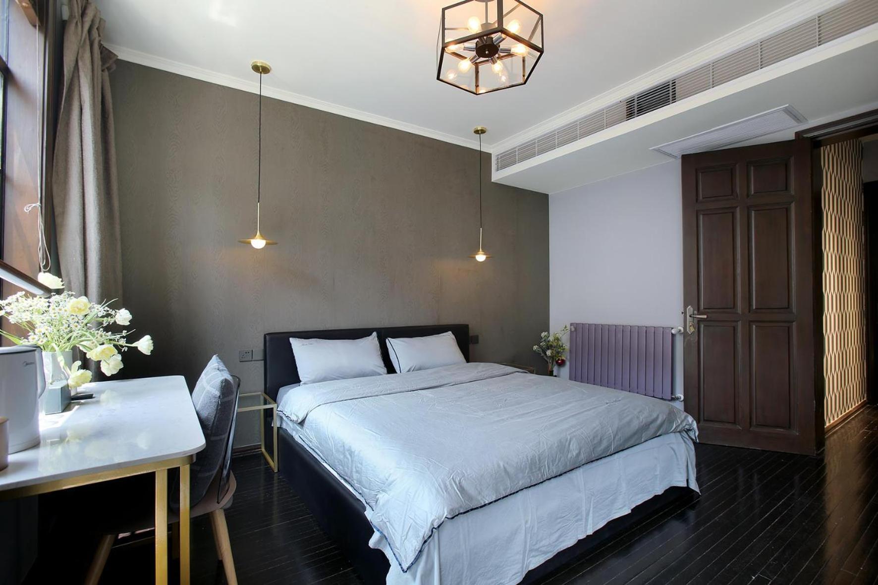 Shanghai Downtown Hills Boutique Guesthouse - Near Metro Line 7, Exit 3, Changping Road Kamer foto